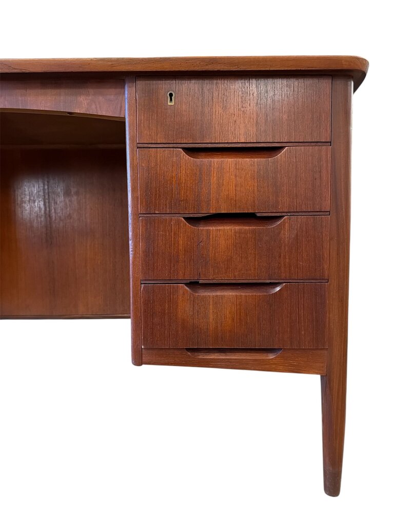 Mid Century Danish Teak Writing Desk