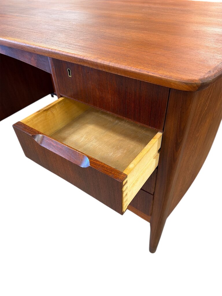 Mid Century Danish Teak Writing Desk