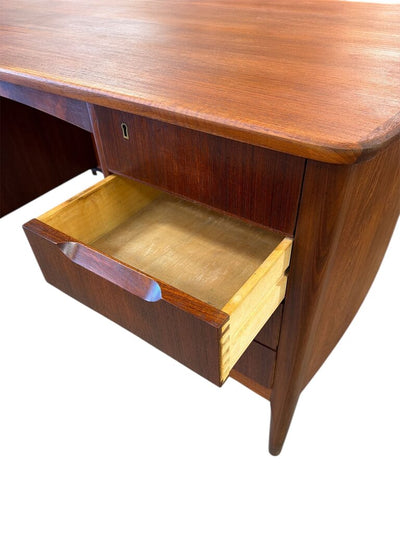 Mid Century Danish Teak Writing Desk