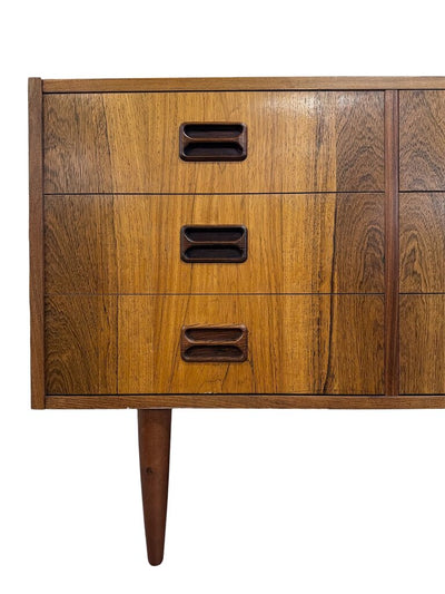 Mid Century Danish Modern Rosewood 6 Drawer Chest
