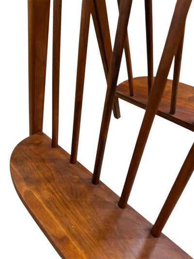 Arthur Umanoff Mid century Walnut Magazine/Vinyl Holder