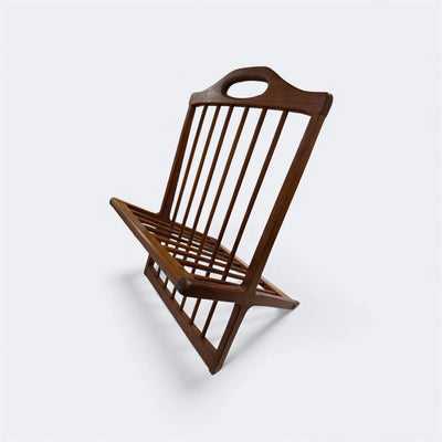 Arthur Umanoff Mid century Walnut Magazine Holder