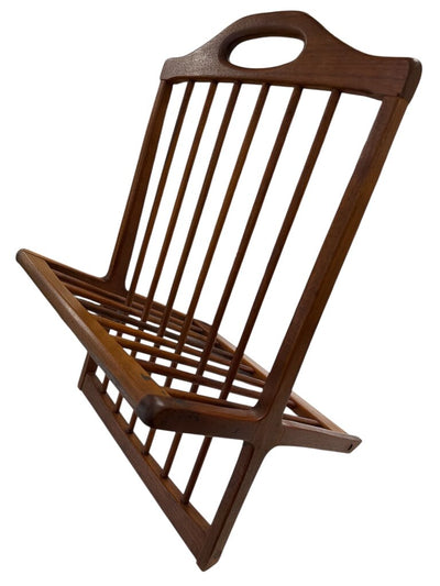 Arthur Umanoff Mid century Walnut Magazine Holder