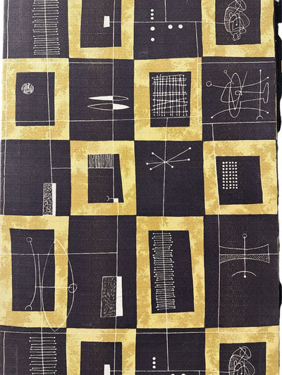 1950's British Room Divider Screen Covered with Sanderson Fabric of London (Three 8-foot by 2-foot Panels)