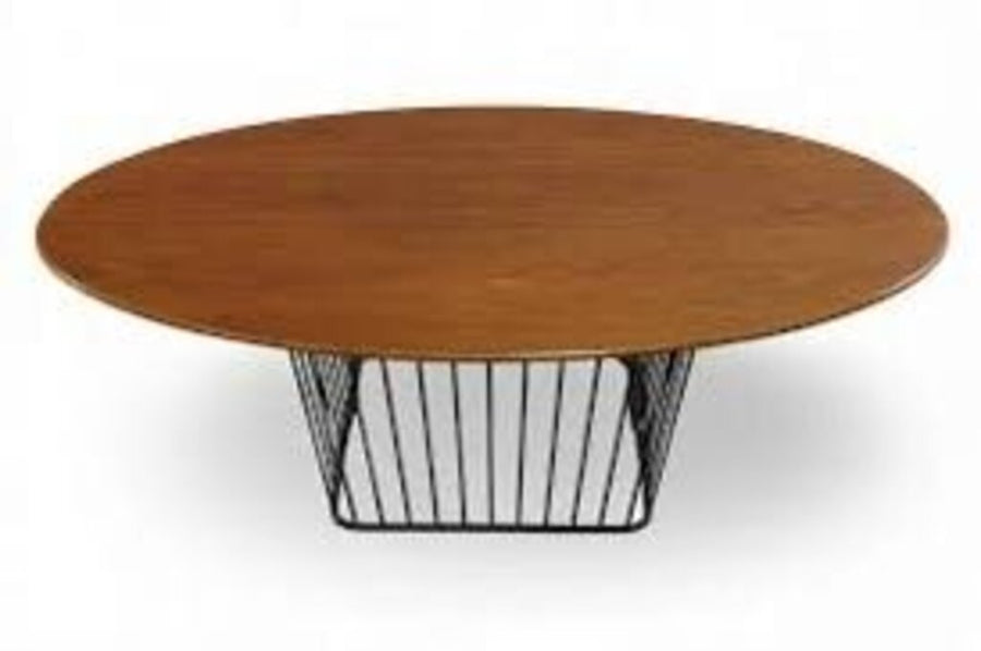 Mid Century Modern Oval Coffee Table