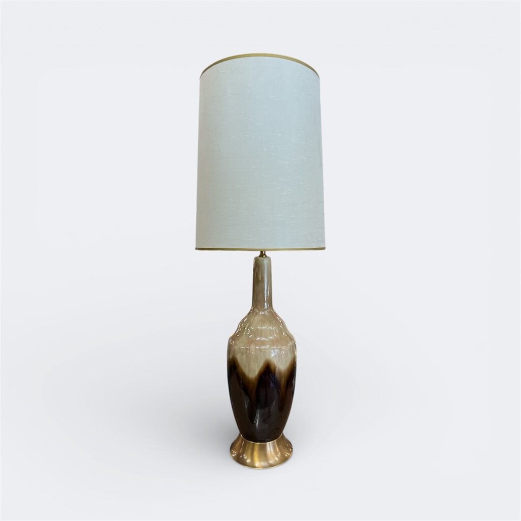 Mid Century Pottery Table Lamp