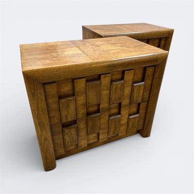 Mid Century Pair of Nightstands (Set of 2)