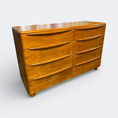 Mid Century 8 Drawer Dresser by Heywood Wakefield