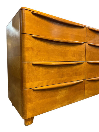 Mid Century 8 Drawer Dresser by Heywood Wakefield