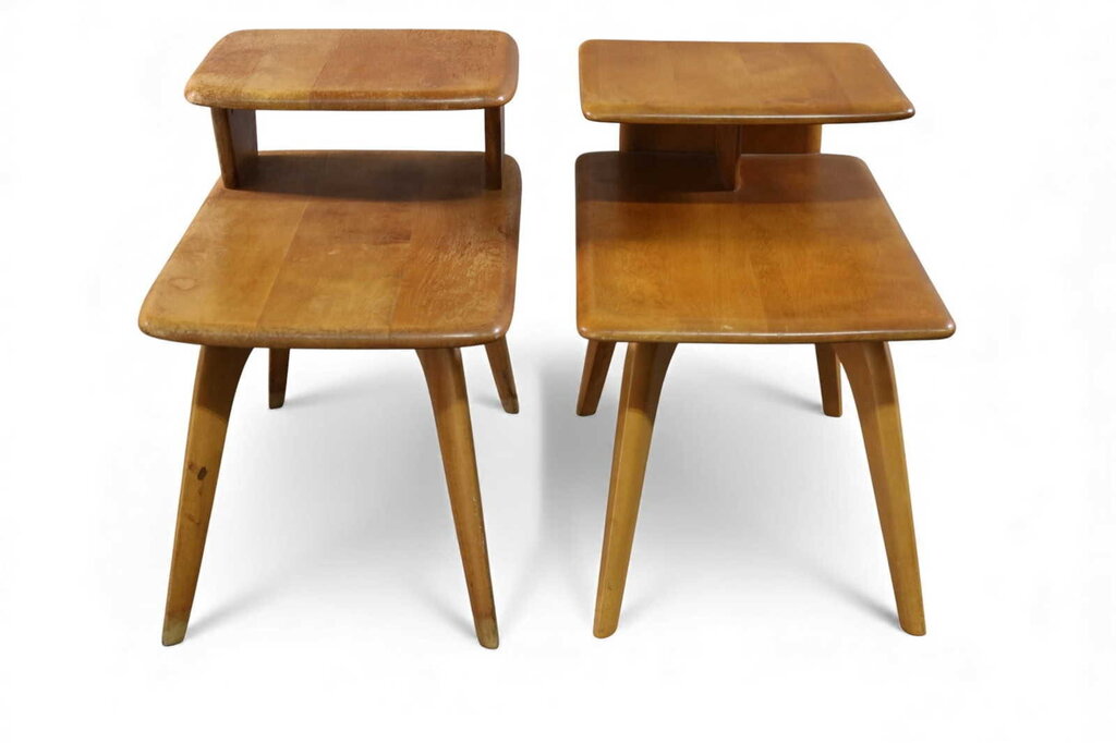 Mid Century Pair of Nightstands by Haywood Wakefield