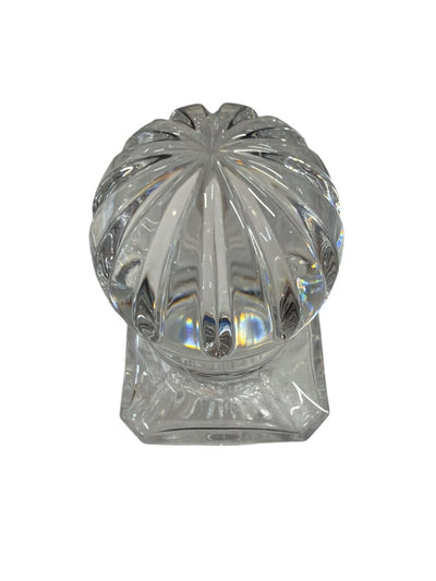 Crystal Decanter with Pineapple Motif