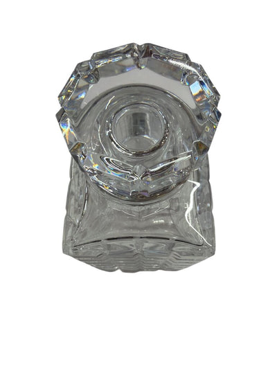 Atlantis Leaded Crystal Decanter with Gridded Design