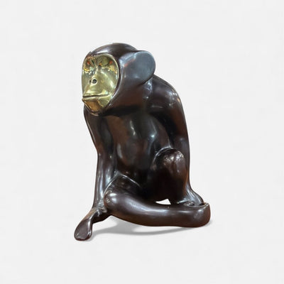 Loet Vanderveen Family of Bronze Monkeys in Solid Bronze # 259/750