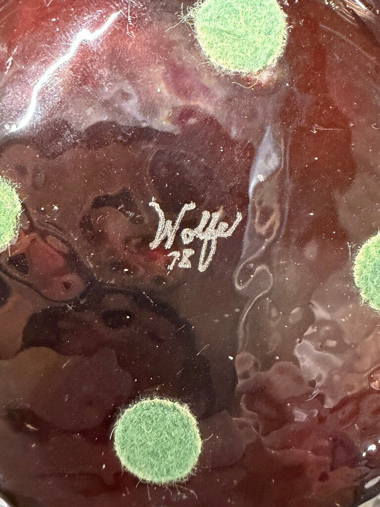 Mid Century Enamel over Copper Tray or Catch-all