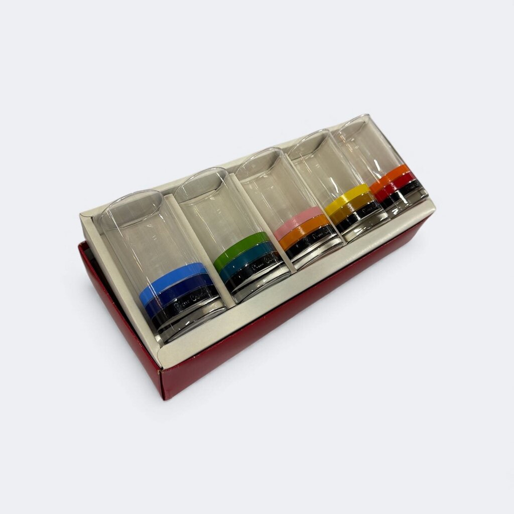 Pierre Cardin Sasaki Thin Tumbler Glasses (set of 5)