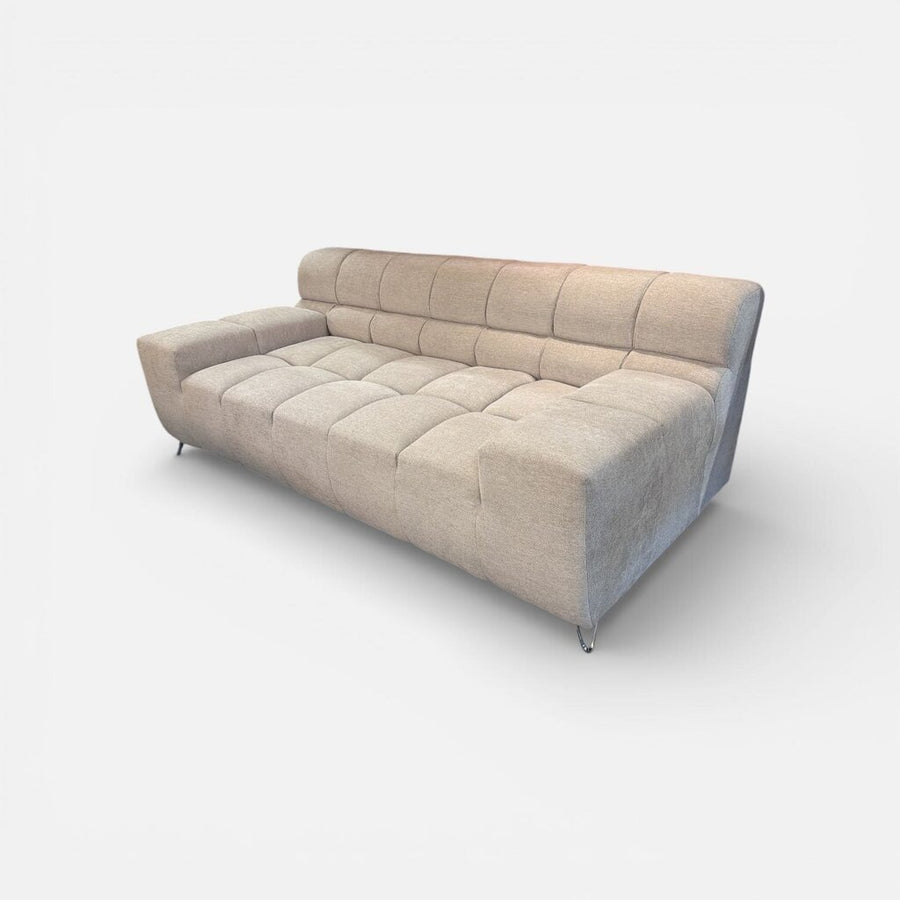 Tufty-Time Style Deep Seat Grey Modern Sofa
