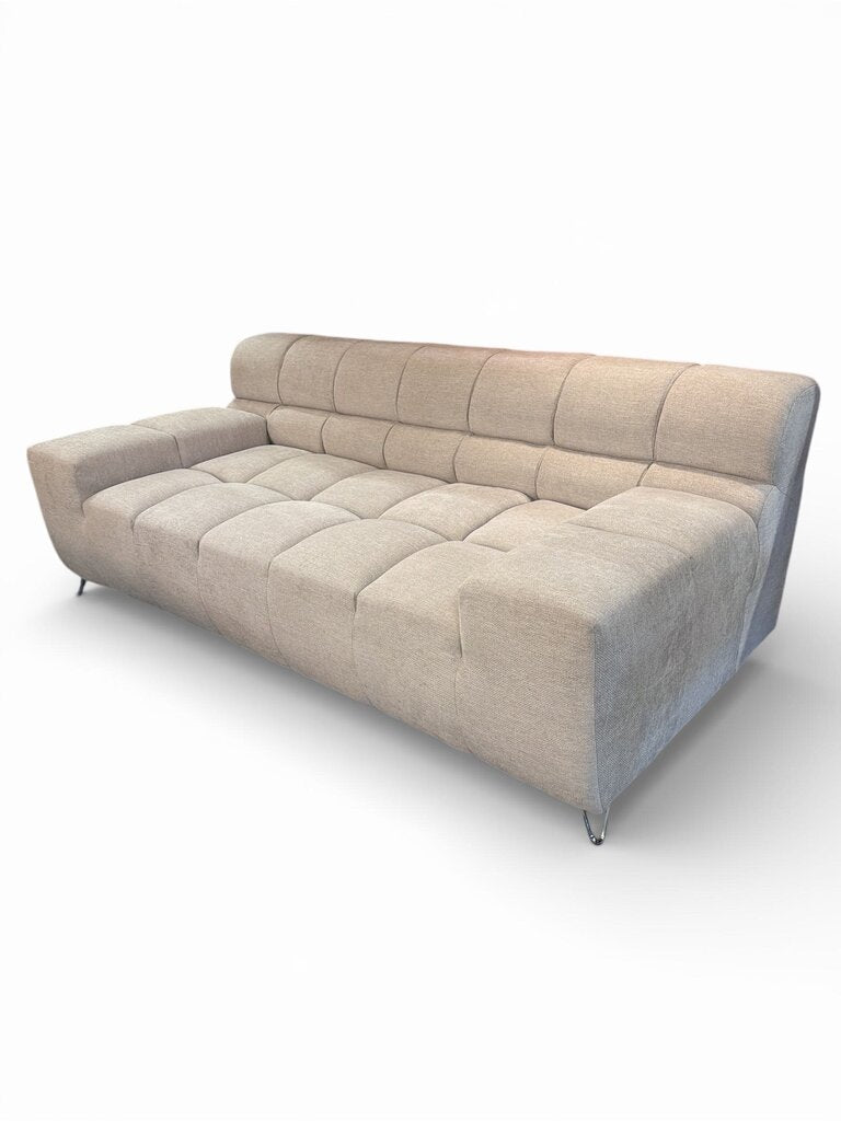 Tufty-Time Style Deep Seat Grey Modern Sofa