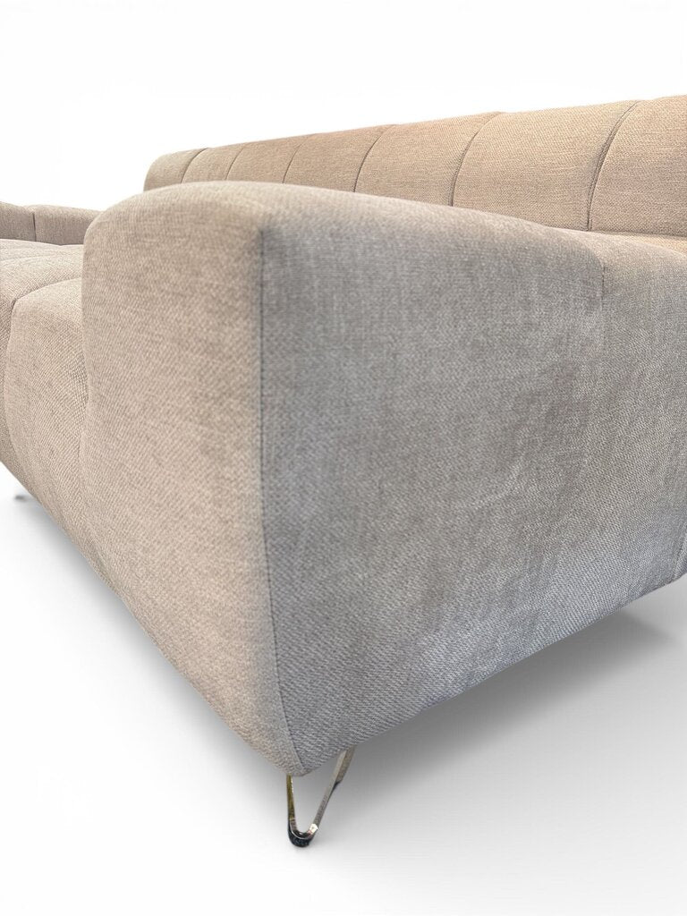 Tufty-Time Style Deep Seat Grey Modern Sofa