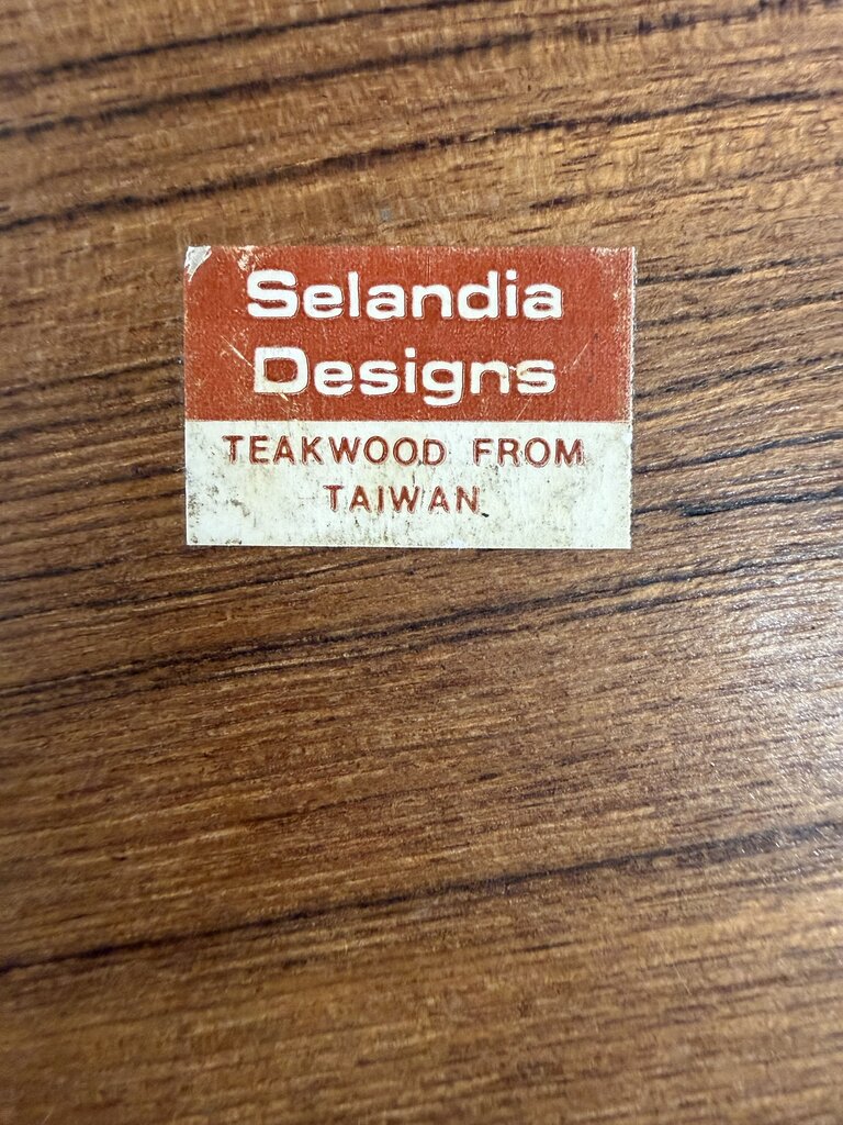 Teak Danish Modern Serving Tray