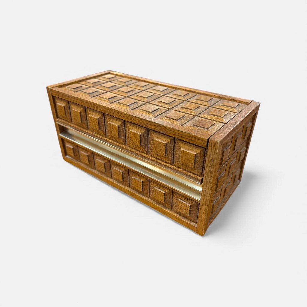 Mid Century Cased Telephone in Cool Pattern