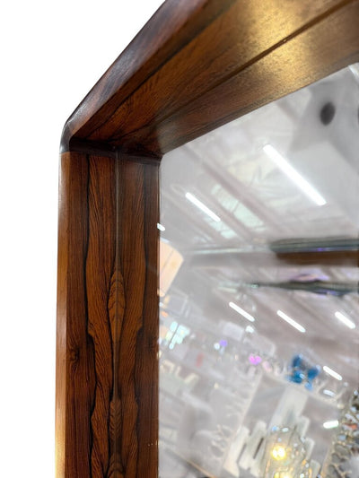 Mid Century Rosewood Deep Frame Lg. Mirror