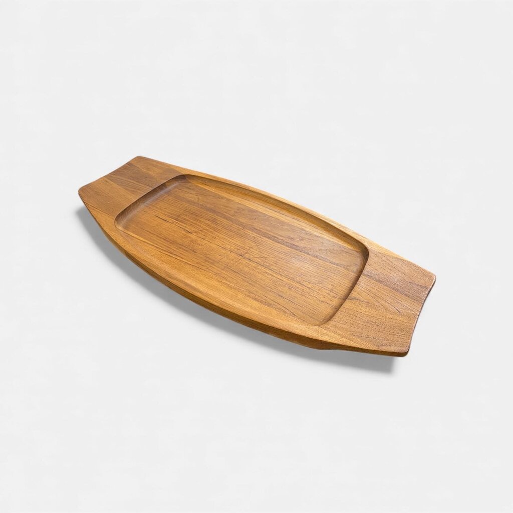 Dansk Mid Century Slaved Teak Serving Tray