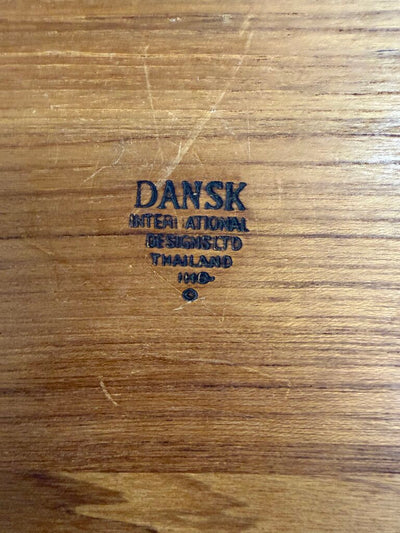 Dansk Mid Century Slaved Teak Serving Tray