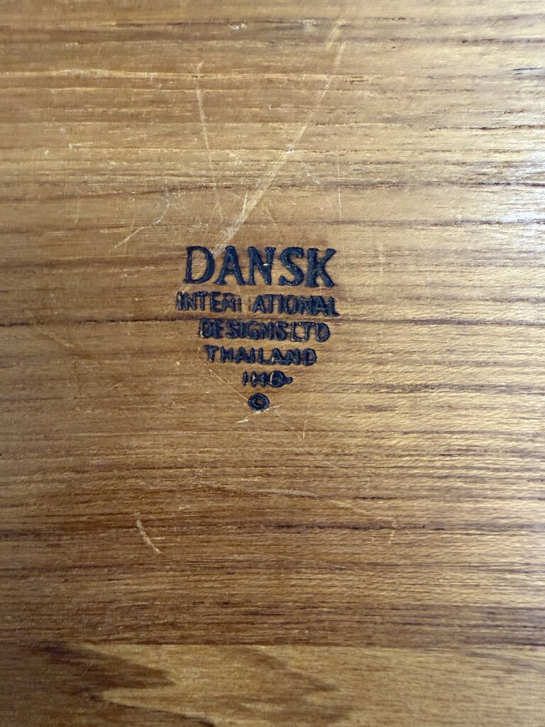 Dansk Mid Century Slaved Teak Serving Tray