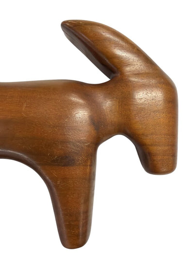 Vintage Wooden Donkey
