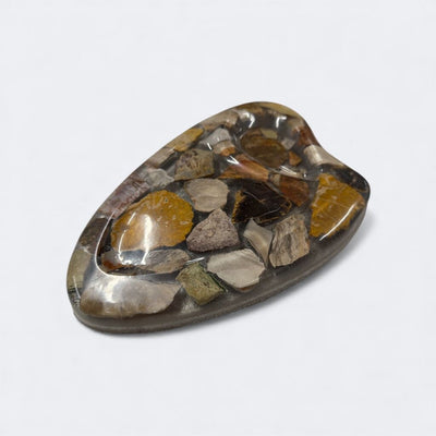 Groovy Vintage Agate/Petrified Wood Catch All