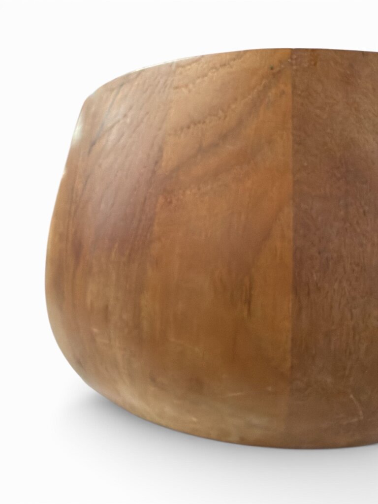 Dansk Mid Century Slaved Teak Bowl and Teak Utensils