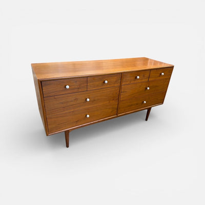 Drexel Kipp Stewart Pair of Mid Century Walnut Declaration Dresser