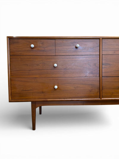 Drexel Kipp Stewart Pair of Mid Century Walnut Declaration Dresser