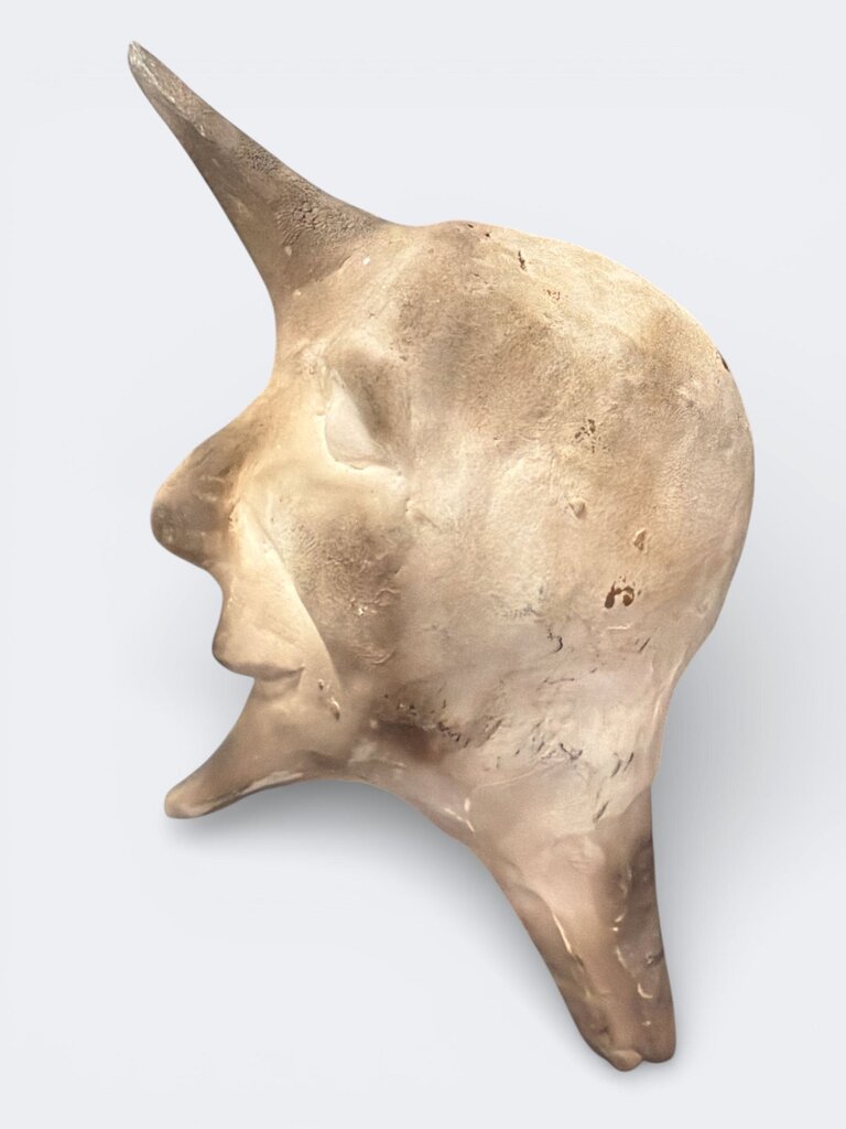 Vintage Ceramic Puppet Head