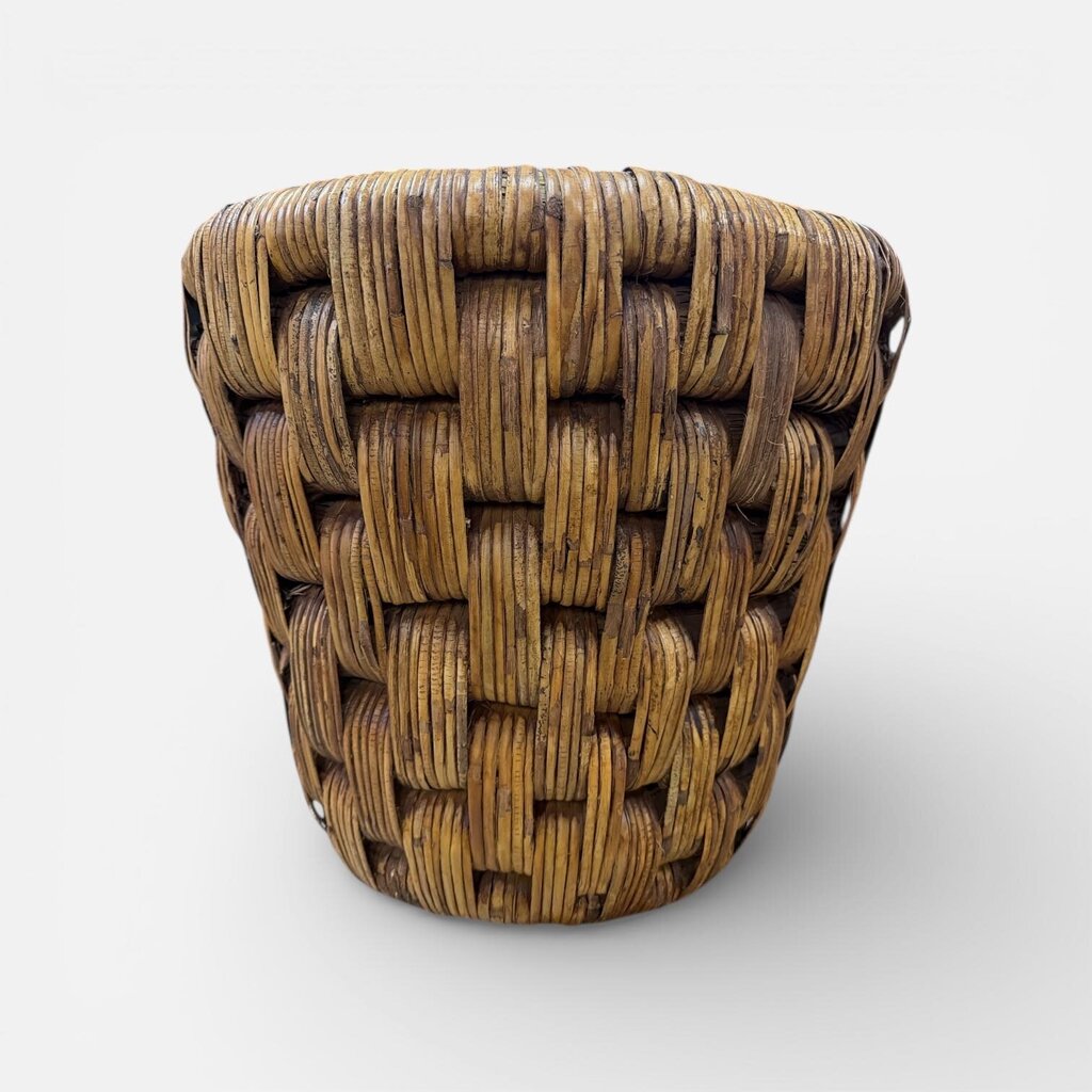 Medium Woven Rattan Planter w/ Cloth Liner