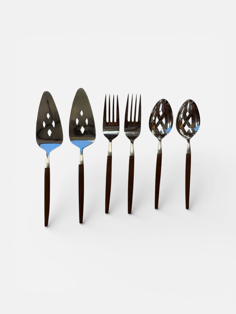 Mid century Ekco Eterna 61Pcs Flatware "Japan"