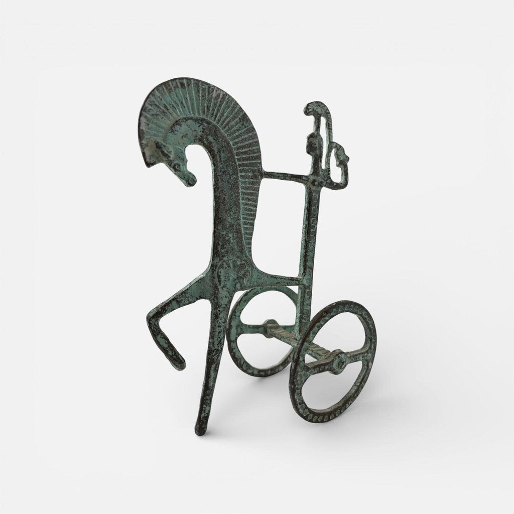 Mid Century Greek Etruscan Chariot