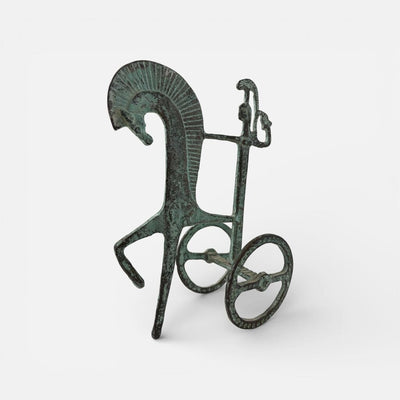 Mid Century Greek Etruscan Chariot