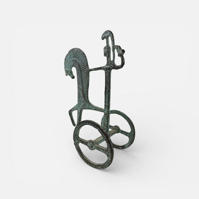 Mid Century Greek Etruscan Chariot