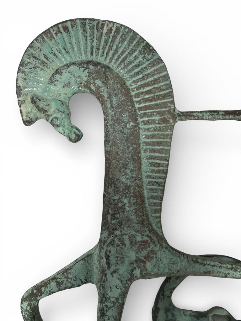 Mid Century Greek Etruscan Chariot