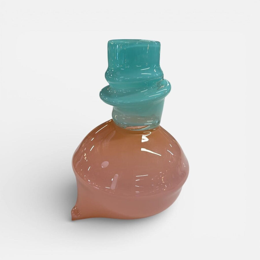 Deflated Centerpiece Art Glass by Grace Whiteside