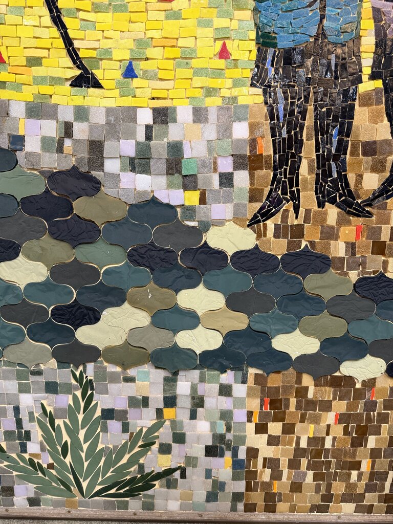 Monumental Mid Century Mosaic - Extraordinary Piece