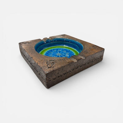 Bitossi Rosenthal Netter Monumental Ashtray and Companion Lighter