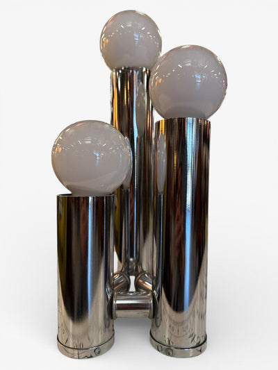 Mid Century 1970's Pair of Waterfall Table Lamps (Set of 2)