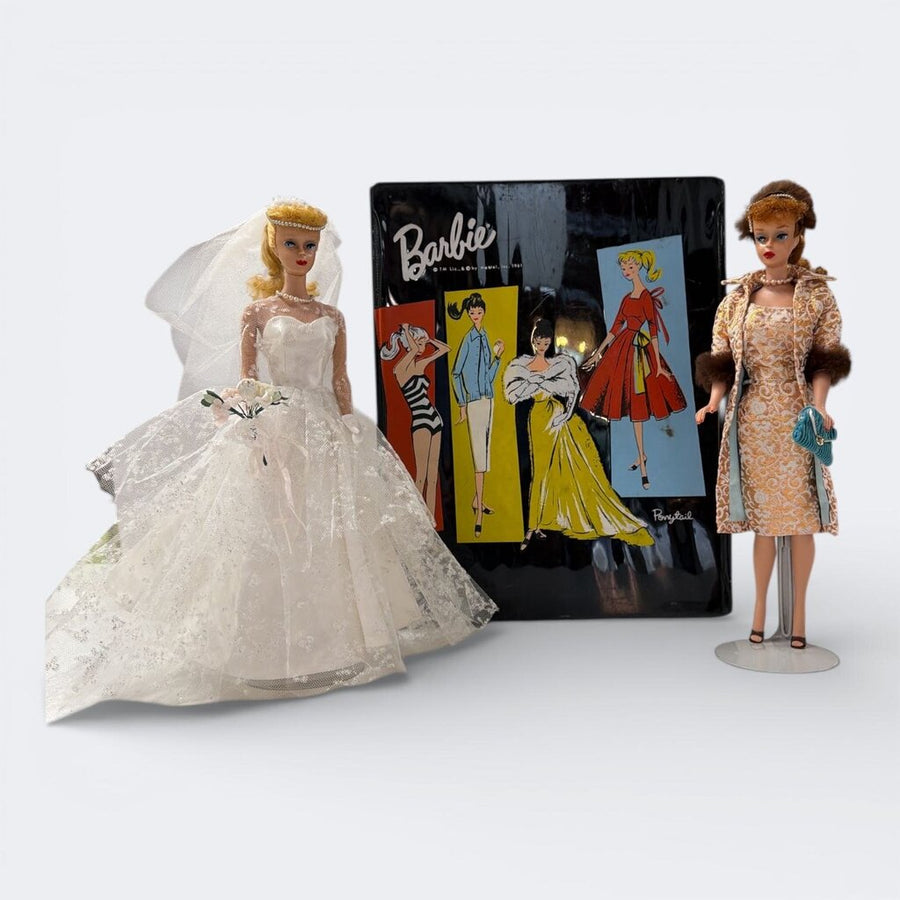 Primo Condition Barbie Dolls with Extensive Complete Original Outfits in Excellent Condition