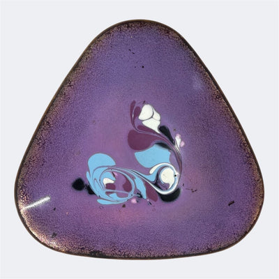 PAIR Mid Century Enamel Dishes/Catch-alls (Set of 2)