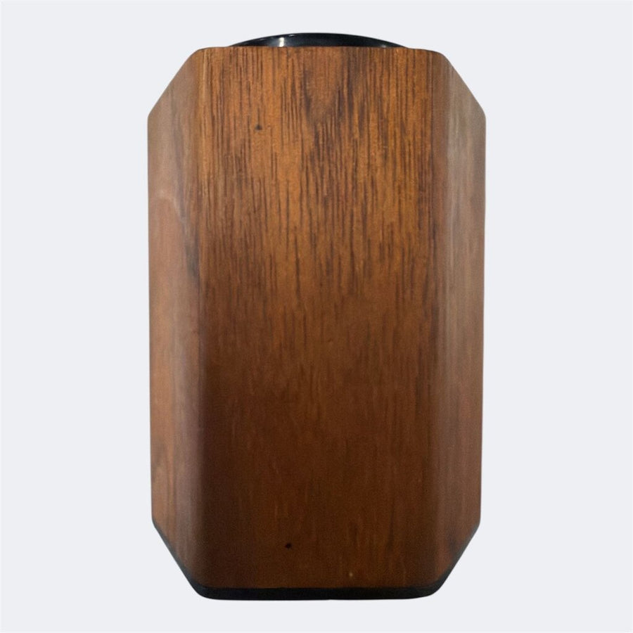 Mid Century Walnut Desk Pencil Holder