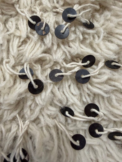 Moroccan Handwoven Sequins Rug