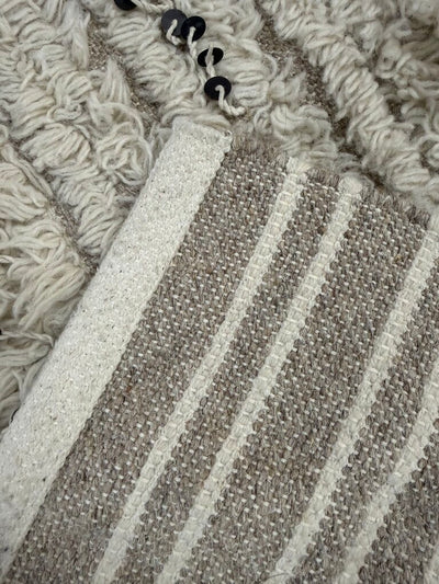 Moroccan Handwoven Sequins Rug