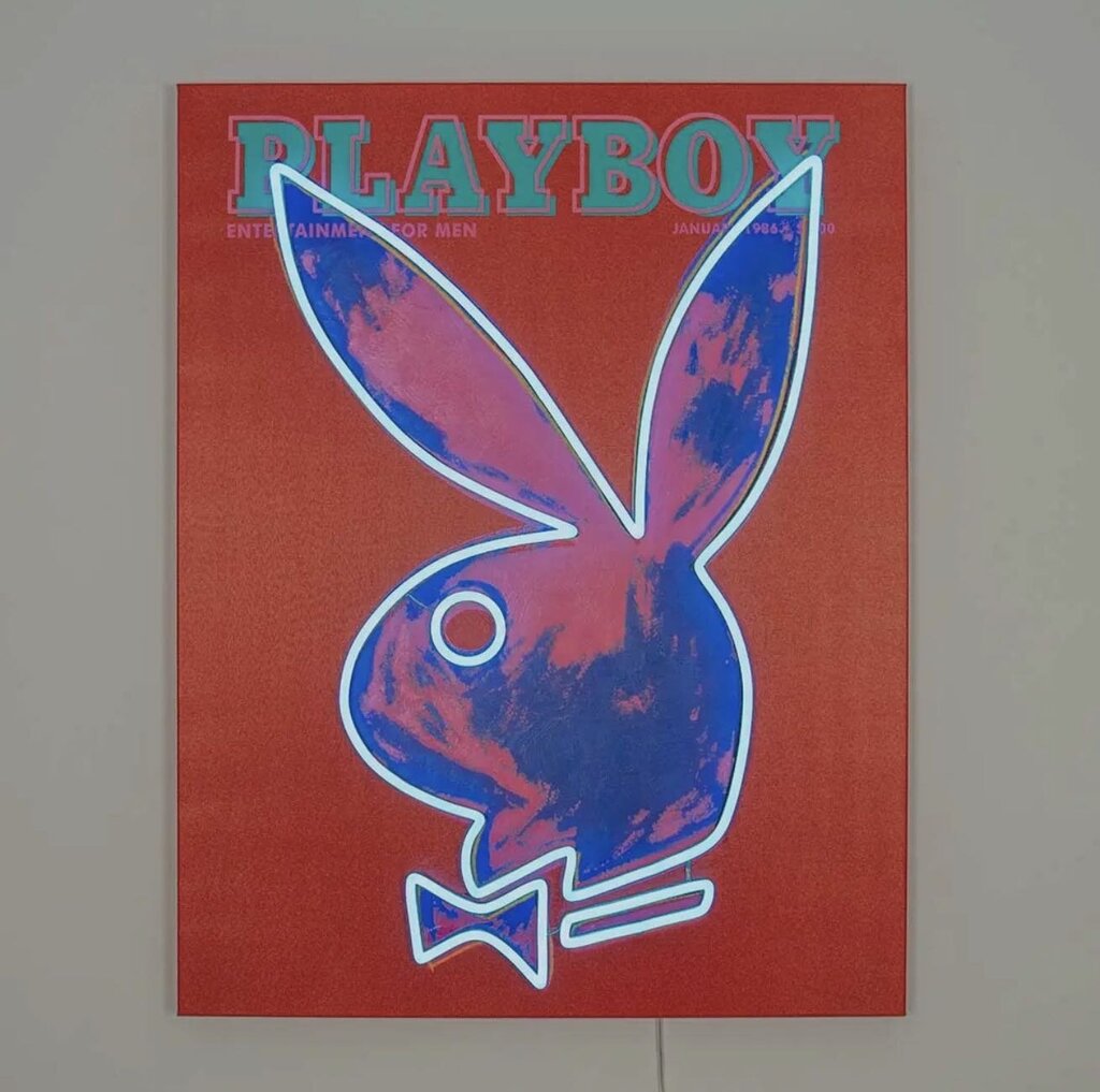 Playboy X Locomocean - Andy Warhol Cover (Led Neon)